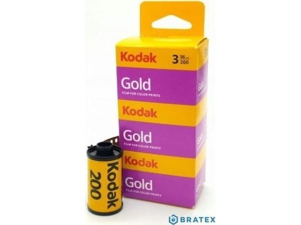 Kodak Gold 200, 3 kpl