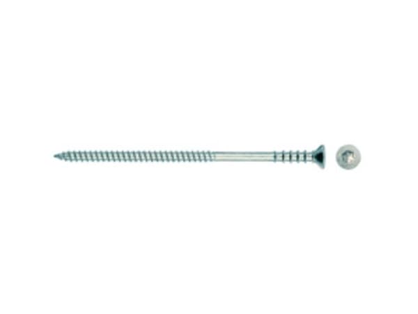 Fischer JUSS, Skru, Tre, Flat, Flathode, Torx, Sølv