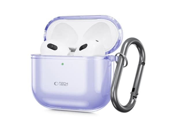 Hurtel Tech-Protect FlexAir-deksel for AirPods 4 - lilla