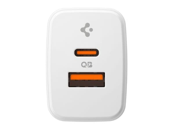 Spigen Essential EE202EU, Innendørs, AC, Hvit