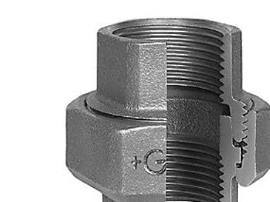 GF GEORG FISCHER 3/4 sort union muffe / muffe