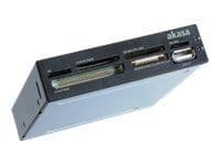 Akasa Internal Card Reader - Kortleser - 3,5" (CF I, CF II, MS PRO, Microdrive, MMC, SD, MS Duo, xD, TransFlash, MMCmobile, microSD, SDHC, MS Micro...