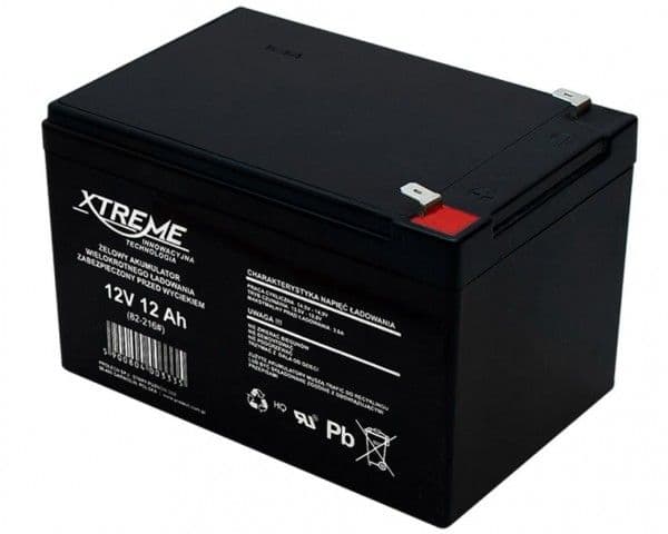XTREME Rechargeable battery 12V 12Ah