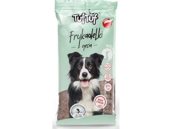 BULT TUF hundgodis stegfritter fläsk 3 st