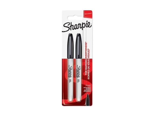 Sharpie permanentmarkør 0,9 mm svart