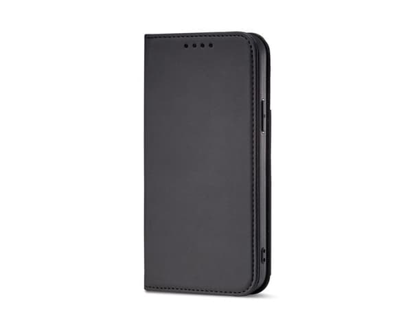 Magnet Card Case iPhone 14 Pro deksel med klaff lommebokstativ sort