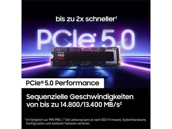 Samsung SSD 9100 Pro NVMe M.2 2TB PCIe