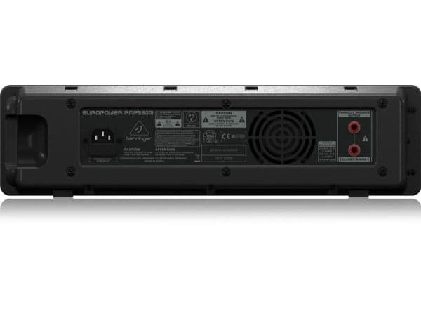 Behringer PMP550M, 5 kanaler, Sort
