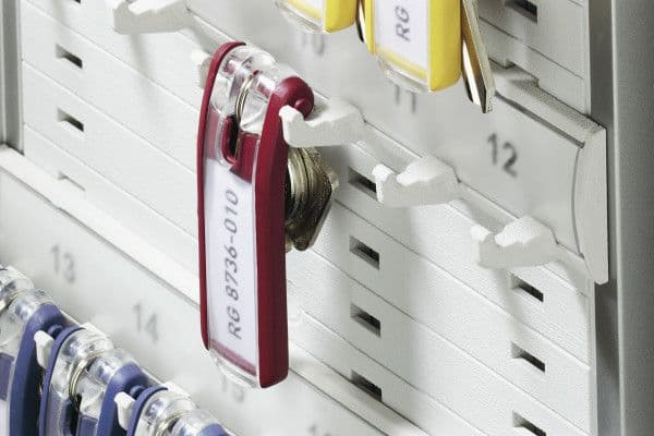 Nøglebrik Durable Key Clip ass. farver (24 stk.)
