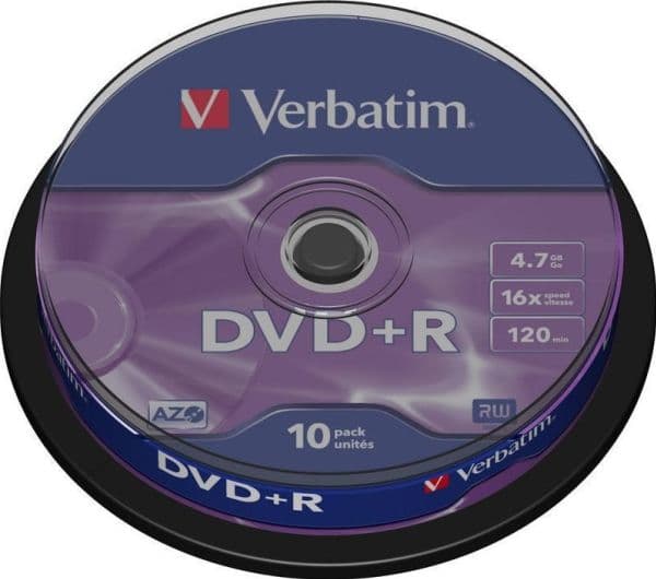 Verbatim DataLifePlus - 10 x DVD+R - 4,7 GB 16x