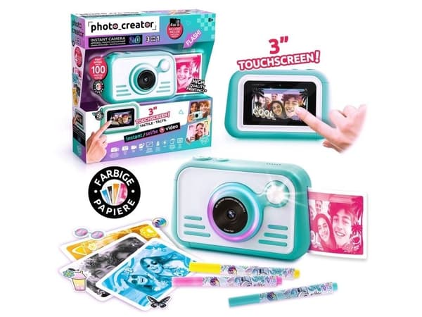 Studio Creator Photo Creator Instant Camera med Farvefotopapir