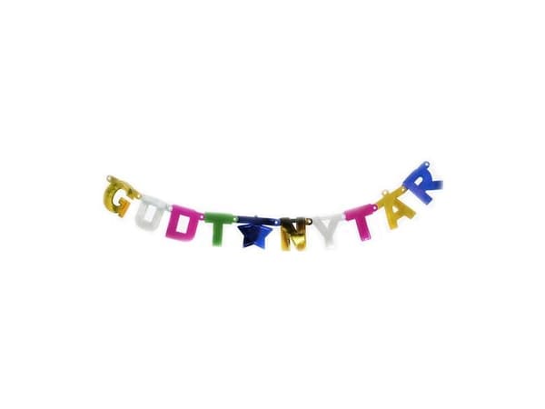 Gott nytt år girlang multi