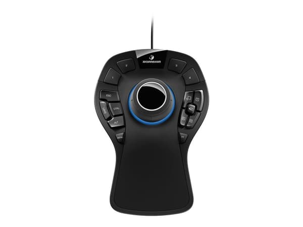 3Dconnexion SpaceMouse Pro - 3D-mus - 15 knapper - kablet