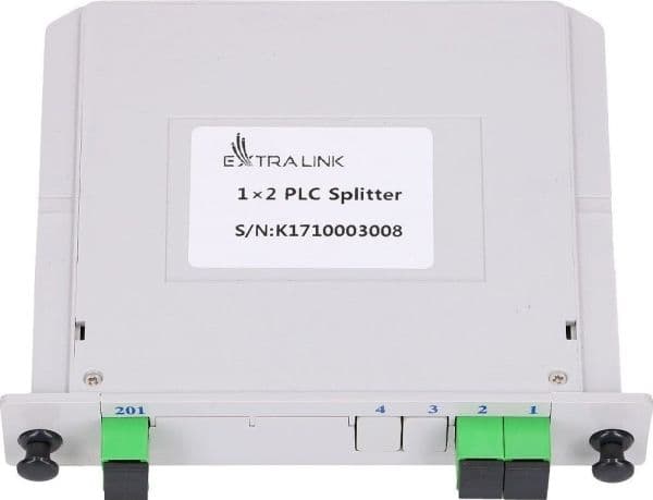Extralink 1:2 PLC SC/APC | Splitter | Slot Typ