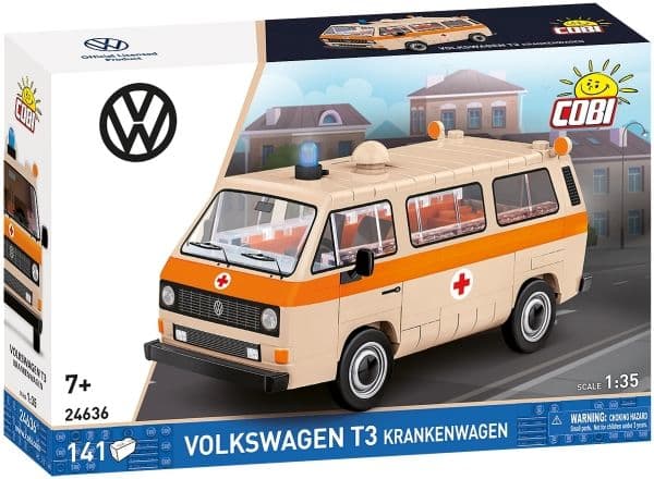 COBI -24636, Byggsats, 7 År, 141 styck