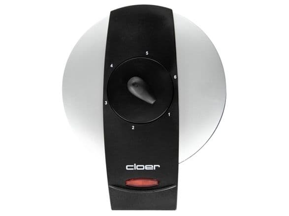 Cloer 1629 - Vaffelmaskin - 930 W - matt rustfritt stål
