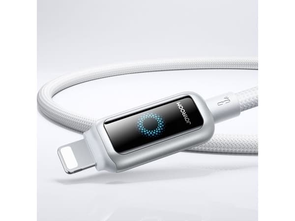 Joyroom S-A55 StarFlight 3A USB-A til Lightning-kabel 1,2 m hvit