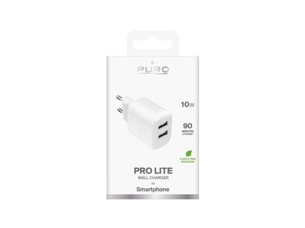 PURO PUTC2USBA10WDYWHI, inomhus, AC, Vit