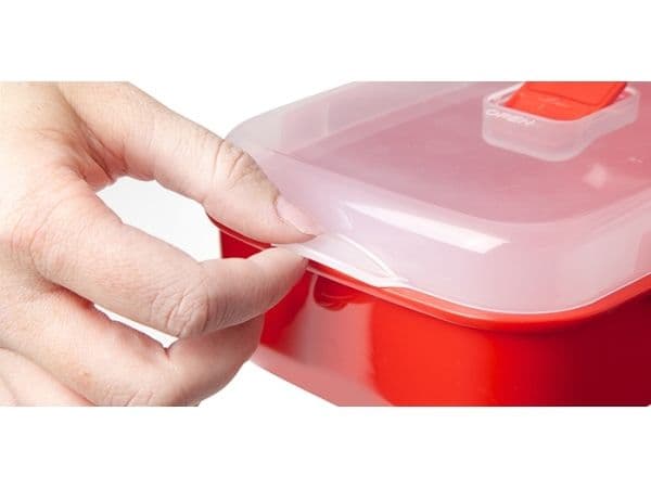 Ametsis Rectangle 1,25L behållare för microvågsugn