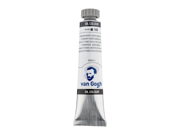 Van Gogh oljemaling rør Titanium White (Safflower Oil) 105