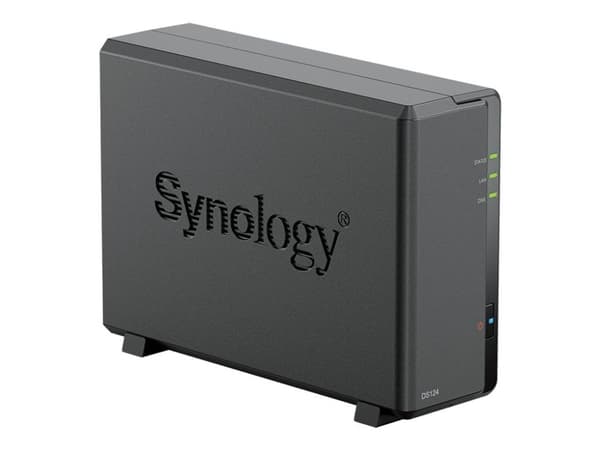 Synology Disk Station DS124 - NAS-server - RAM 1 GB - Gigabit Ethernet - iSCSI support