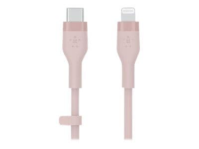 Belkin BoostCharge - Lightning-kabel - USB-C hann til Lightning hann - 2 m - rosa
