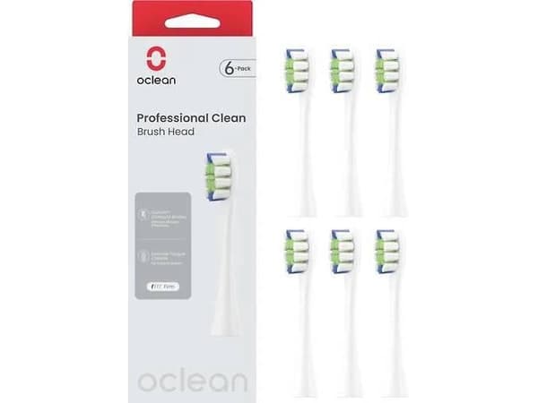 Hammasharja Hammasharjan pää Oclean P1C1 W06, 6 kpl.