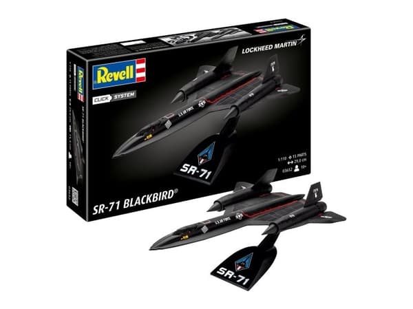Revell - SR-71 Blackbird (lett klikk), 1/110, 03652