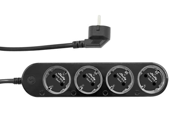 Shelly Power Strip Gen4 - Black