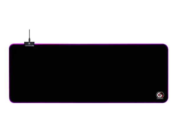 Gembird MP-GAMELED-L - Musematte - med LED lights - stor