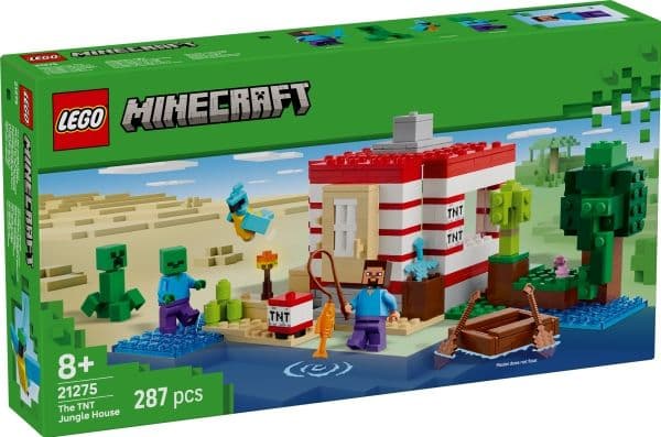 LEGO Minecraft 21275 Dynamithuset i djungeln