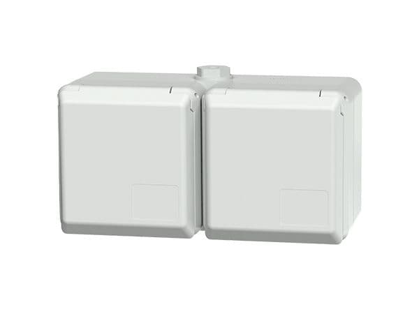 MENNEKES 4202, 5P, Ruuvit, Harmaa, IP44, 400 V, 16 A