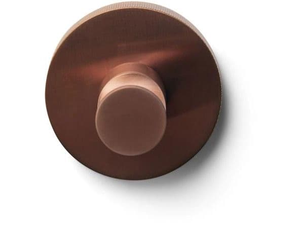 BLUE LABEL Handdukskrok med bakplatta - borstad brons