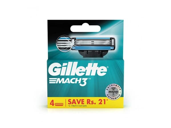 Gillette Mach3 Fresh Clean Blades 4 Pieces