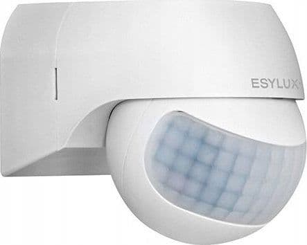 ESYLUX MD 180 Basic, Vägg, Vit, IP44, 2,5 m, 3 m, 180°