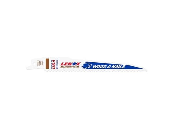 Lenox bajonetsavklinge til træ med søm, 150 mm, 6tpi