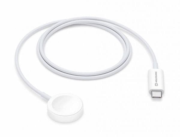 Swissten trådløs lader 3W for Apple Watch, USB-C