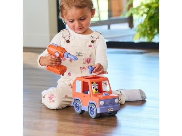 Bluey Build A Buddy motorisert bil & drill