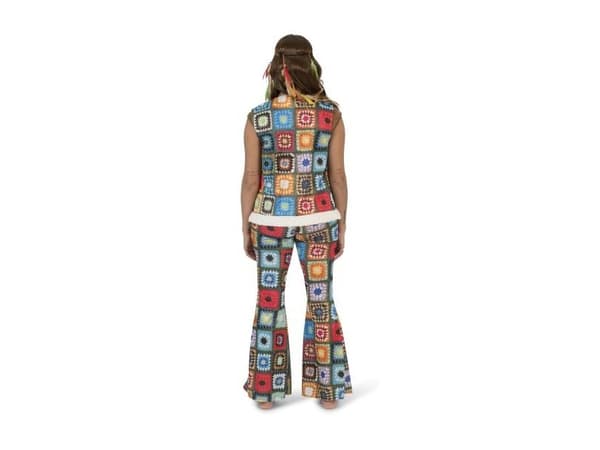 Patchwork hippiebukser