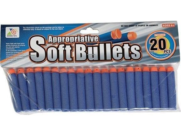 Blaze Storm - Soft darts - 20 pcs - Blue