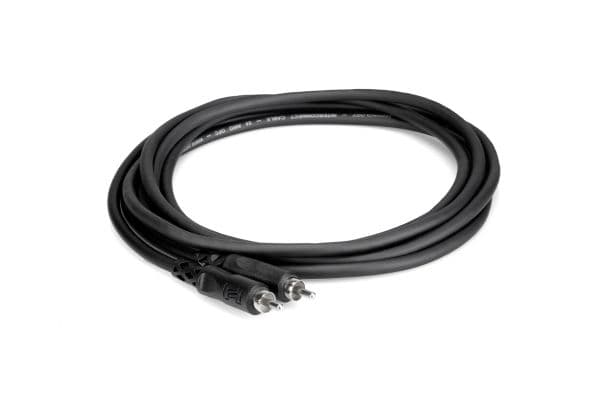 Hosa CRA 110 - Lydkabel - RCA hann til RCA hann - 3 m - formstøpt