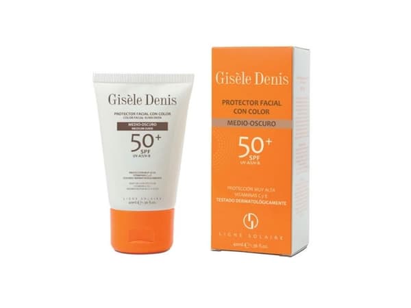 GisA le Denis Color Facial Sunscreen Spf50  MediumDark 40ml