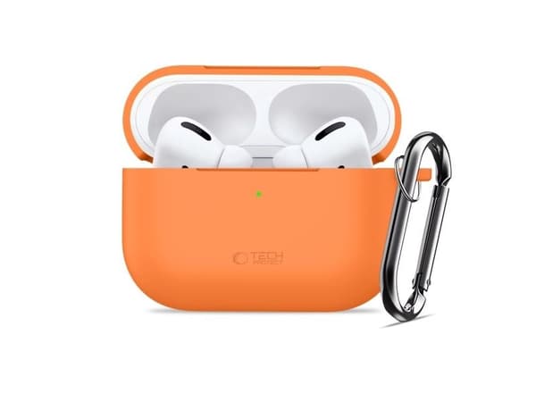 Tech-Protect silikon krokdeksel til AirPods Pro - oransje