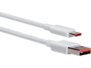 Xiaomi - USB-kabel - USB (hann) til USB-C (hann) - 6 A - 1 m - hvit