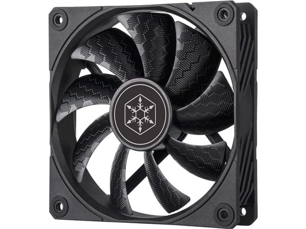 SilverStone Shark Force Lüfter, 120mm - svart