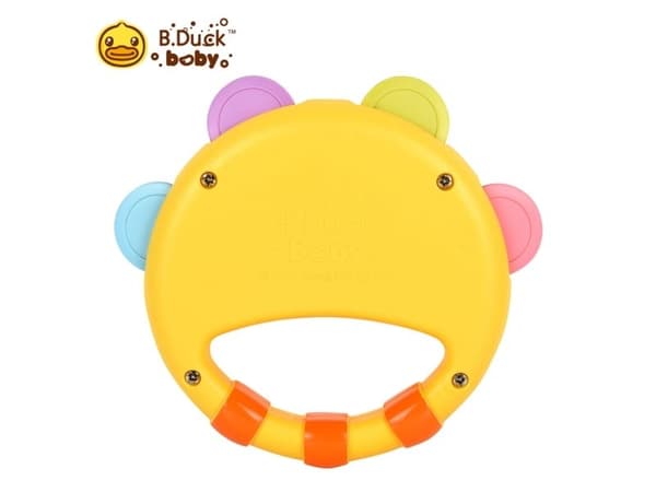 B.Duck Colorful Rattles Hand Bell