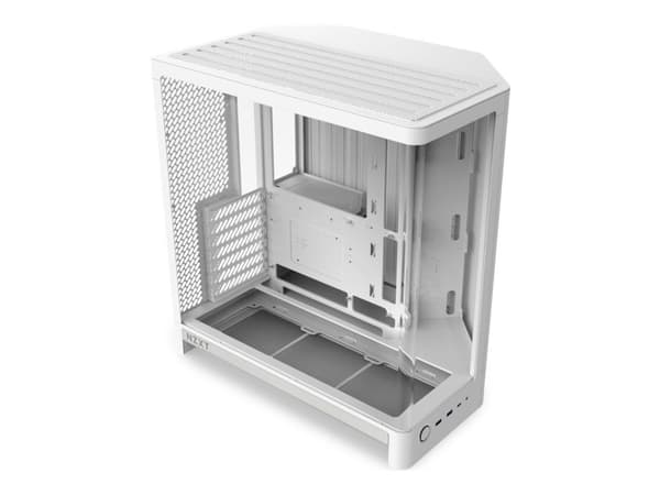 NZXT H6 Compact Dual-chamber ATX Case All White