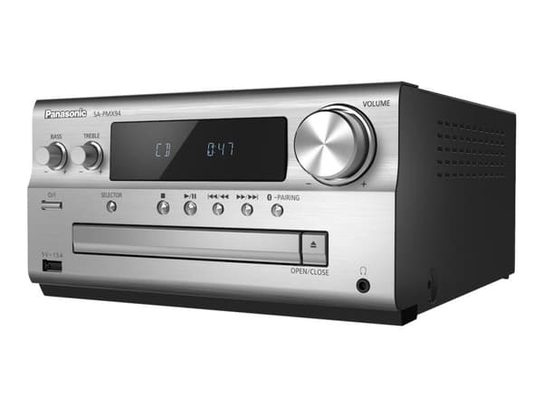 Panasonic SC-PMX94 - Ljudsystem - 2 x 60 Watt - silver