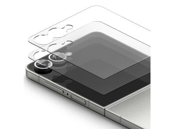 Härdat glas Ringke Cover Display PRO 2-pack Galaxy Z Flip 7 transparent