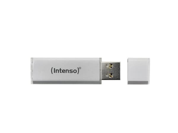 Intenso Alu Line - USB-flashstasjon - 64 GB - USB 2.0 - sølv